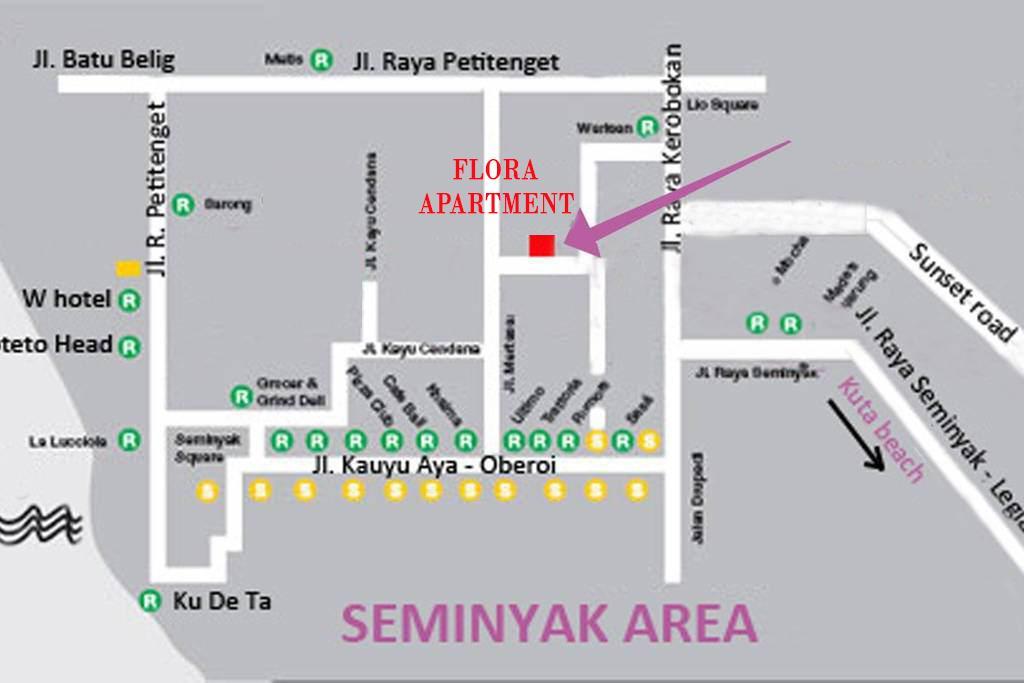 Flora Apartment Bali Seminyak  Exterior photo